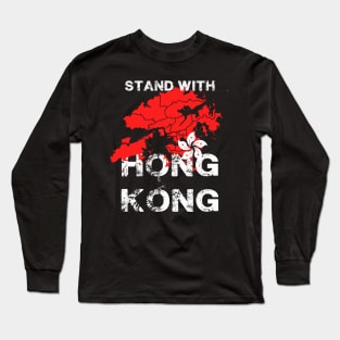 Stand with hong kong Long Sleeve T-Shirt